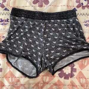 PINK sleepwear shorts in great condition!